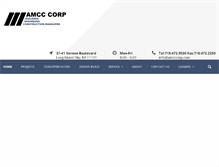 Tablet Screenshot of amcccorp.com